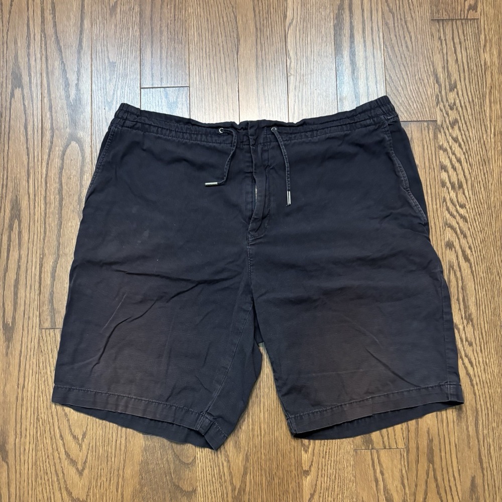Barbour Shorts Men's 2XL Black Faded Cotton Work Out Casual Gorp Outdoors Fishin